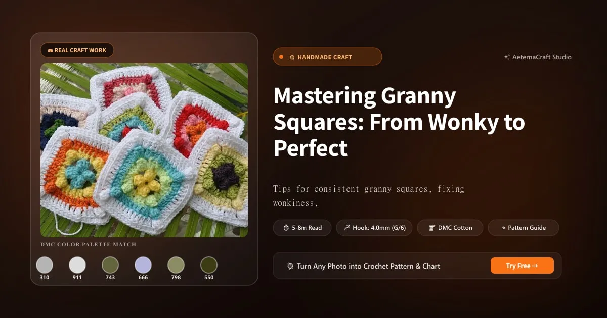 Mastering Granny Squares: From Wonky to Perfect