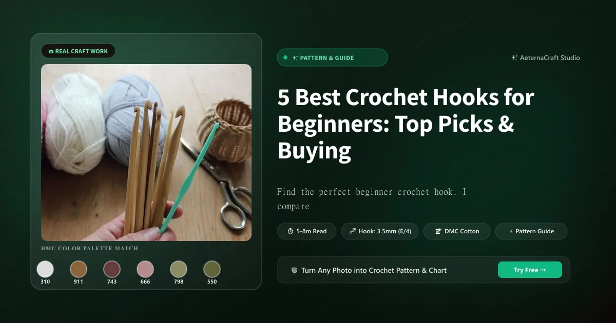 5 Best Crochet Hooks for Beginners: Top Picks & Buying Guide