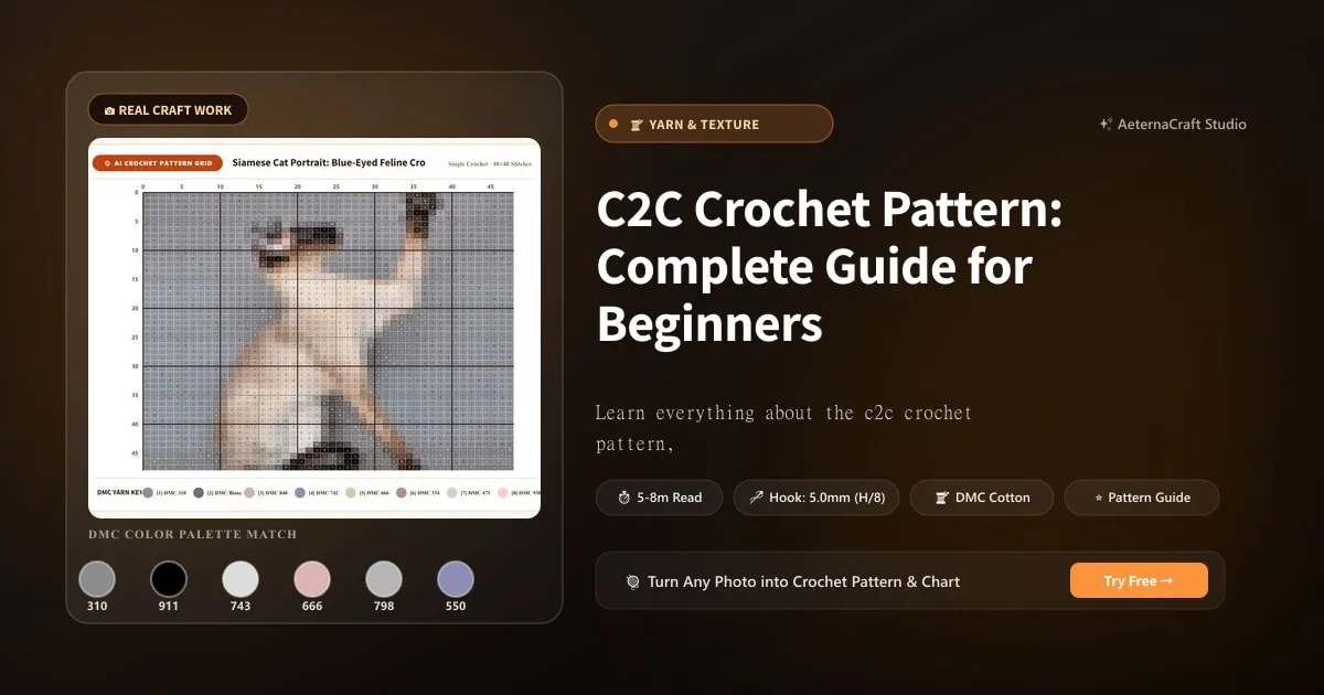 C2C Crochet Pattern: Complete Guide for Beginners