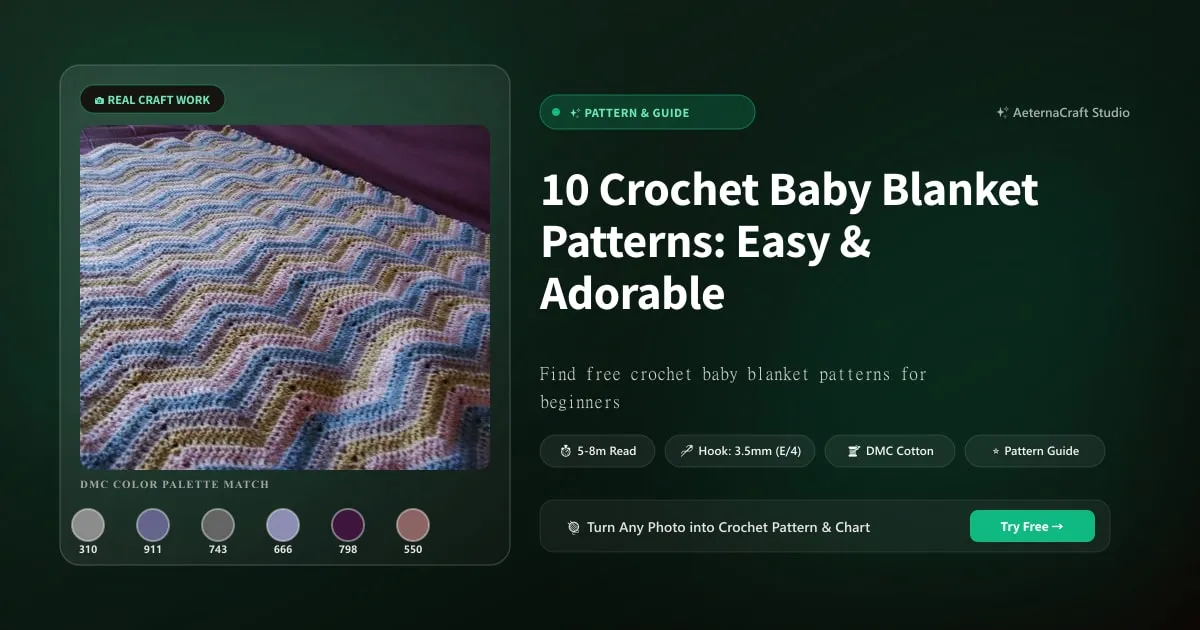 10 Crochet Baby Blanket Patterns: Easy & Adorable Designs