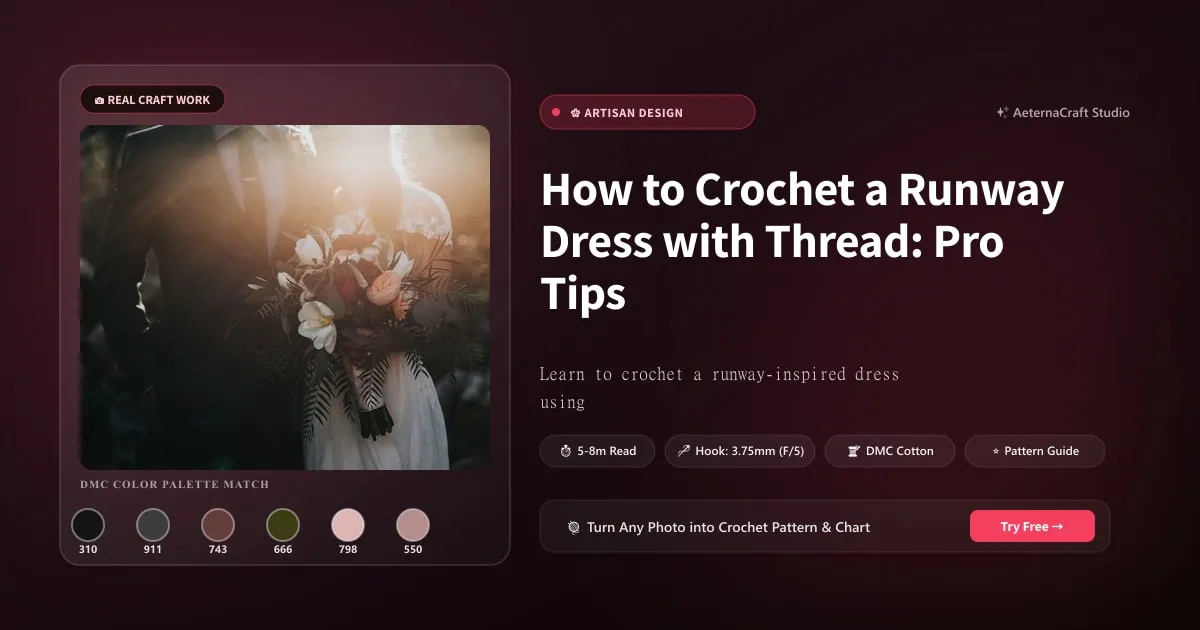 How to Crochet a Runway Dress with Thread: Pro Tips