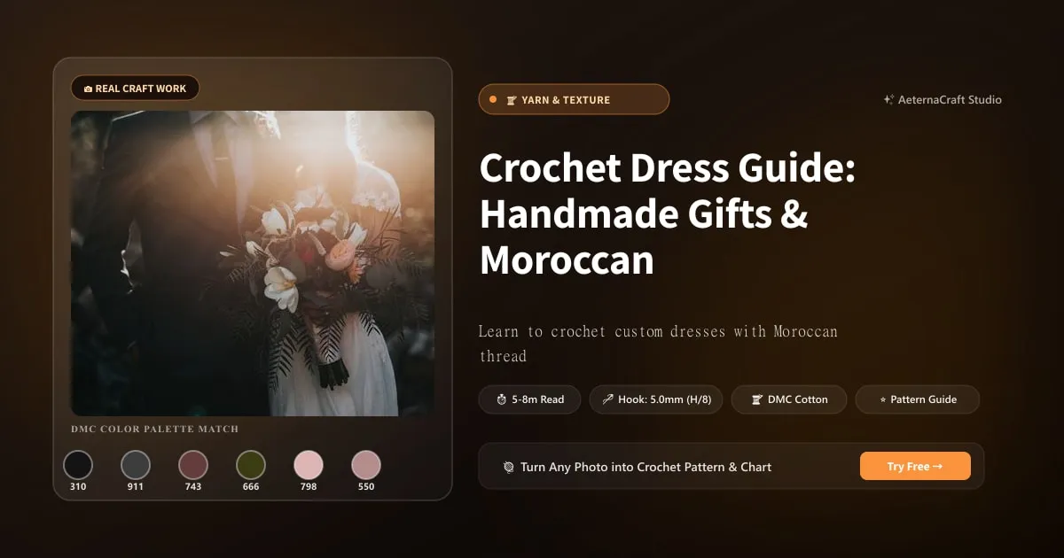 Crochet Dress Guide: Handmade Gifts & Moroccan Thread Tips