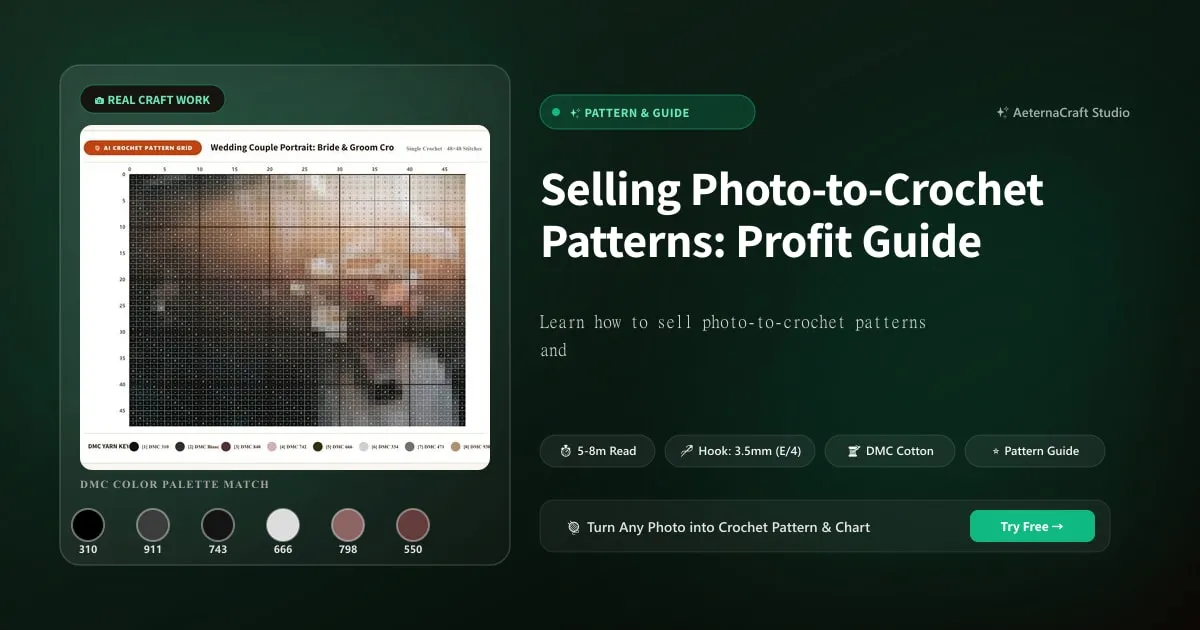 Selling Photo-to-Crochet Patterns: Profit Guide