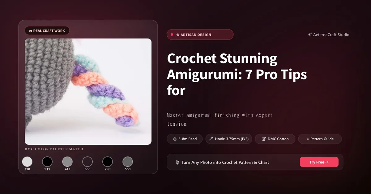 Crochet Stunning Amigurumi: 7 Pro Tips for Perfect Finish