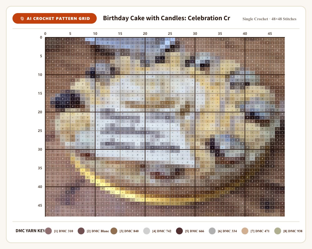 Generated pattern grid