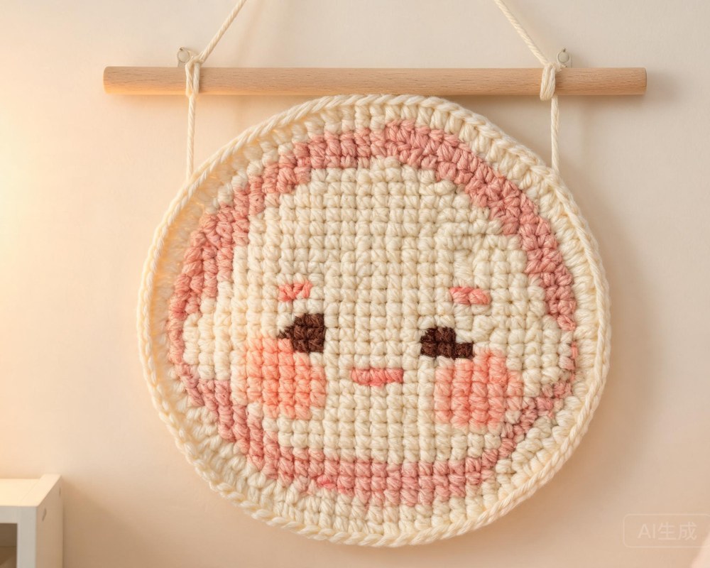 Finished crochet piece